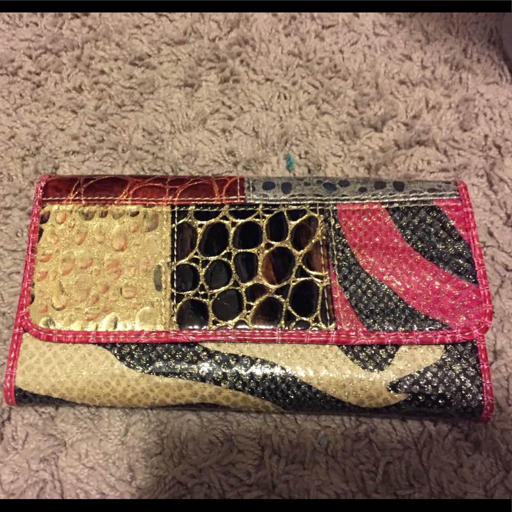 Multicolored wallet - Picture 2 of 4